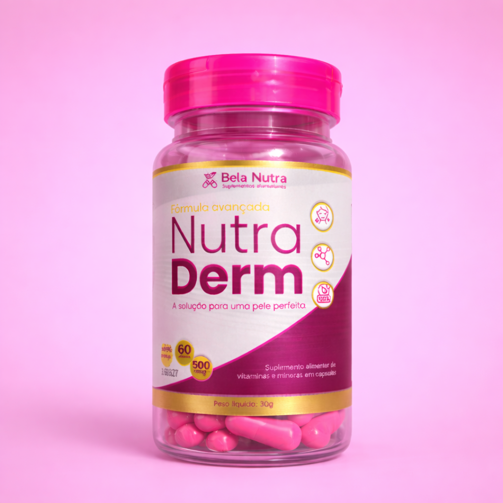 Nutra Derm – Fórmula Avançada para a Pele | 60 Cápsulas